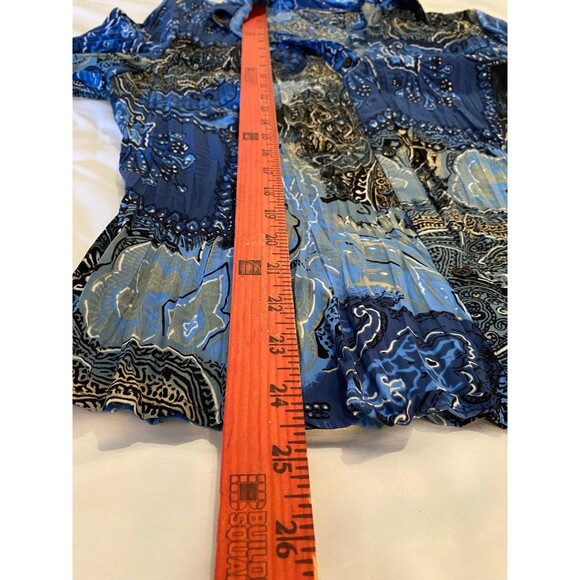 Apt 9 Women’s Size Medium  Long Sleeved Button Down Collared  Dressy Blouse - Picture 8 of 8